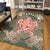 Hawaii Turtle Hibiscus Plumeria Area Rug - Jessi Style - AH - Polynesian Pride