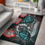 Hawaii Turtle Map Hibiscus Polynesian Area Rug - AH - Polynesian Pride