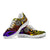 American Samoa Custom Personalised Sneakers - Rainbow Polynesian Pattern - Polynesian Pride