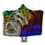 American Samoa Hooded Blanket - Rainbow Polynesian Pattern Hooded Blanket Rainbow - Polynesian Pride