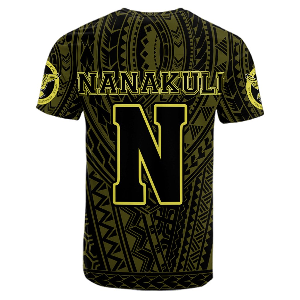 Hawaii Nanakuli High School Hawk Polynesian T Shirt - Polynesian Pride