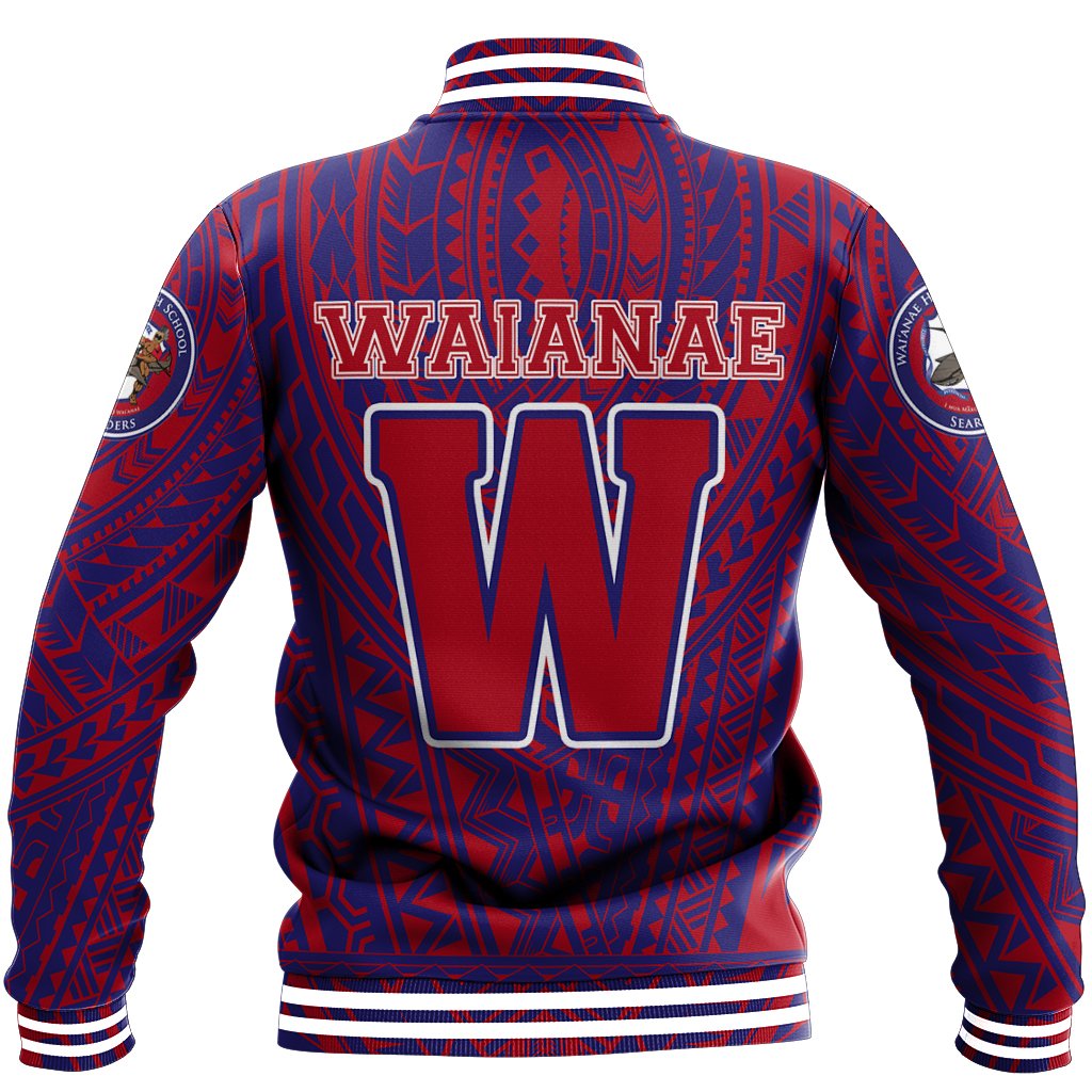 Hawaii Baseball Jacket - Waianae High Baseball Jacket AH - Polynesian Pride