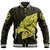 Hawaii Baseball Jacket - Nanakuli High School Hawk Polynesian Baseball Jacket - AH Unisex Black - Polynesian Pride