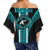 Hawaii - Kapolei High Football Jersey Off Shoulder Waist Wrap Top - AH - Polynesian Pride