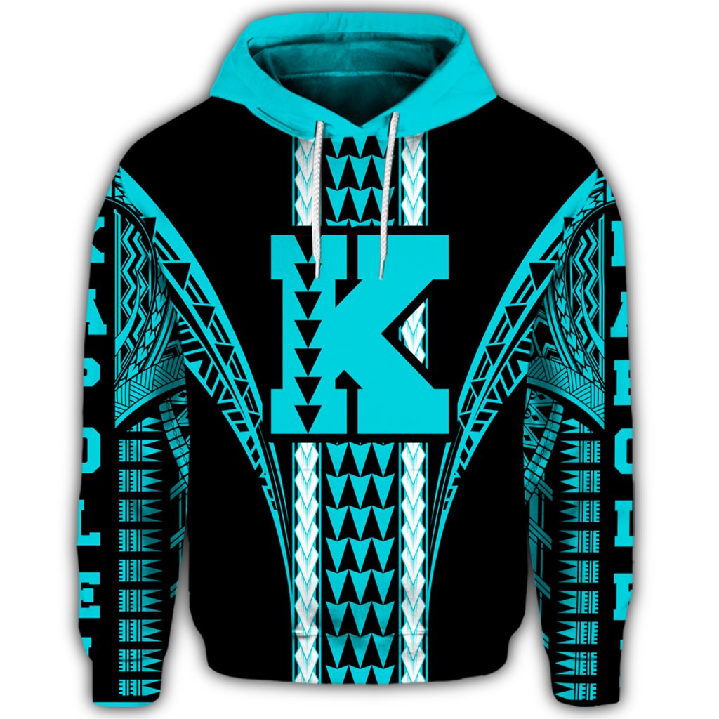 Hawaii Hoodie Kapolei High Football Jersey Hoodie - Polynesian Pride