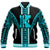 Hawaii Baseball Jacket - Kapolei High Baseball Jacket - AH Unisex Turquoise - Polynesian Pride