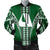 Hawaii Bomber Jacket - Aiea High Bomber Jacket AH Green Unisex - Polynesian Pride