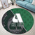 Hawaii - Aiea High Round Carpet - AH Round Carpet M Green - Polynesian Pride