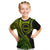 Aitutaki Cook Islands T Shirt Green Polynesian Wave Style LT9 Kid Green - Polynesian Pride