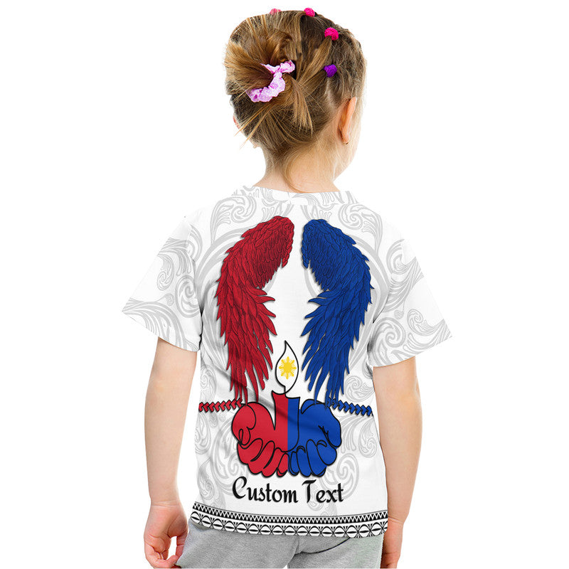 Custom Philippines T Shirt All Saints Day LT9 - Polynesian Pride