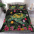 Aloha Turtle Hibiscus Tropical Polynesian Bedding Set - Yam - AH Black - Polynesian Pride