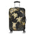 Hawaiian - Golden Tropical Turtle Luggage Covers AH Black - Polynesian Pride