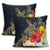 Hawaiian - Hawaii Honu Hibiscus Galaxy Pillow Covers - AH - Polynesian Pride