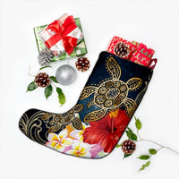 Hawaiian - Hawaii Honu Hibiscus Galaxy Christmas Stocking - AH - Polynesian Pride