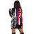 Hawaiian King Flag Hoodie Dress - AH - Polynesian Pride