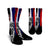 Hawaiian - Hawaii King Flag Crew Socks - AH Crew Socks White - Polynesian Pride