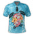 Hawaiian Hawaii Turtle Hibiscus Plumeria Polo Shirt - Polynesian Pride