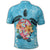 Hawaiian Hawaii Turtle Hibiscus Plumeria Polo Shirt - Polynesian Pride