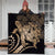 Hawaiian - Hawaii Turtle Hibiscus Polynesian Vintage Premium Quilts - Gold - AH - Polynesian Pride