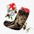 Hawaiian - Hawaii Turtle Hibiscus Polynesian Vintage Christmas Stocking - Gold - AH - Polynesian Pride