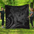 Hawaiian - Hawaii Turtle Hibiscus Polynesian Vintage Premium Quilts - Gray - AH Black - Polynesian Pride