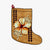 Hawaiian Vintage Hibiscus Christmas Stocking AH Christmas Stocking 26 X 42 cm Black - Polynesian Pride