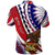 Custom American Samoa Polo Shirt Artsy Style LT9 - Polynesian Pride