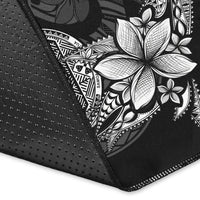 American Samoa Area Rug - Fish With Plumeria Flowers Style - Polynesian Pride