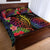 American Samoa Quilt Bed Set - Tropical Hippie Style - Polynesian Pride