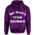 American Samoa Polynesian Hoodie Sili Manua SAUMAA Unisex Purple - Polynesian Pride