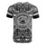 American Samoa T Shirt American Samoan Coat of Arms Polynesian White Black - Polynesian Pride