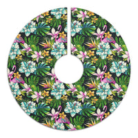Animals And Tropical Flowers Tree Skirt - Polynesian Pride