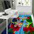 Malampa Fiji Day Hibiscus Area Rug Style LT6 - Polynesian Pride