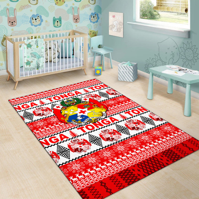 Tonga Christmas Area Rug 2022 LT6 - Polynesian Pride