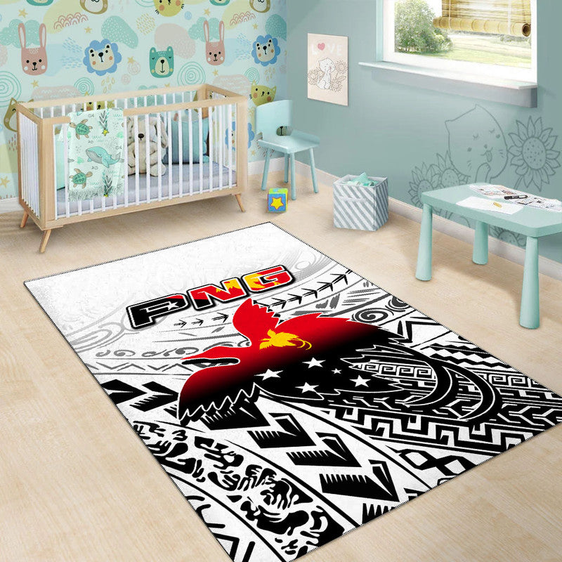 Papua New Guinea Patterns Area Rug LT6 - Polynesian Pride