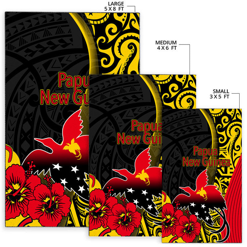 Papua New Guinea Area Rug Vibe Style LT6 - Polynesian Pride