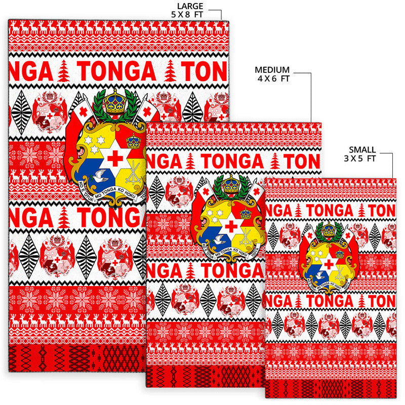 Tonga Christmas Area Rug 2022 LT6 - Polynesian Pride