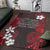 (Custom Personalised) Polynesian Fathers Day Area Rug I Love You In Every Universe - Red LT8 - Polynesian Pride