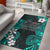 (Custom Personalised) Polynesian Fathers Day Area Rug I Love You In Every Universe - Turquoise LT8 Turquoise - Polynesian Pride