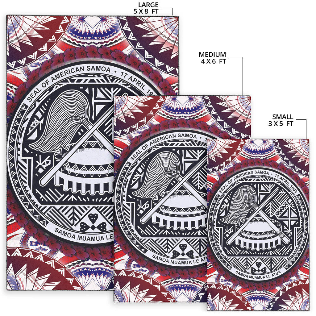 American Samoa Area Rug Artsy Style LT9 - Polynesian Pride