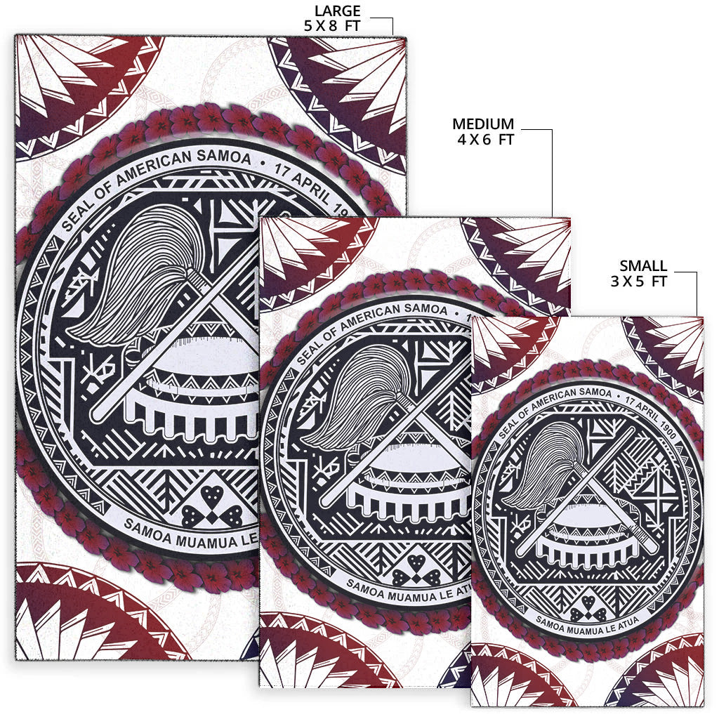 American Samoa Area Rug Artsy Style LT9 - Polynesian Pride