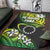 TE INUINU FAMZ - Cook Islands Rugby Area Rug Unique Vibes - Green LT8 - Polynesian Pride