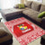 Tonga Coat Of Arms Area Rugs Simplified Version - Red LT8 - Polynesian Pride