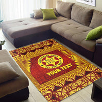 (Custom Personalised) Tonga Niuatoputapu High School Area Rugs Simplified Version LT8 - Polynesian Pride