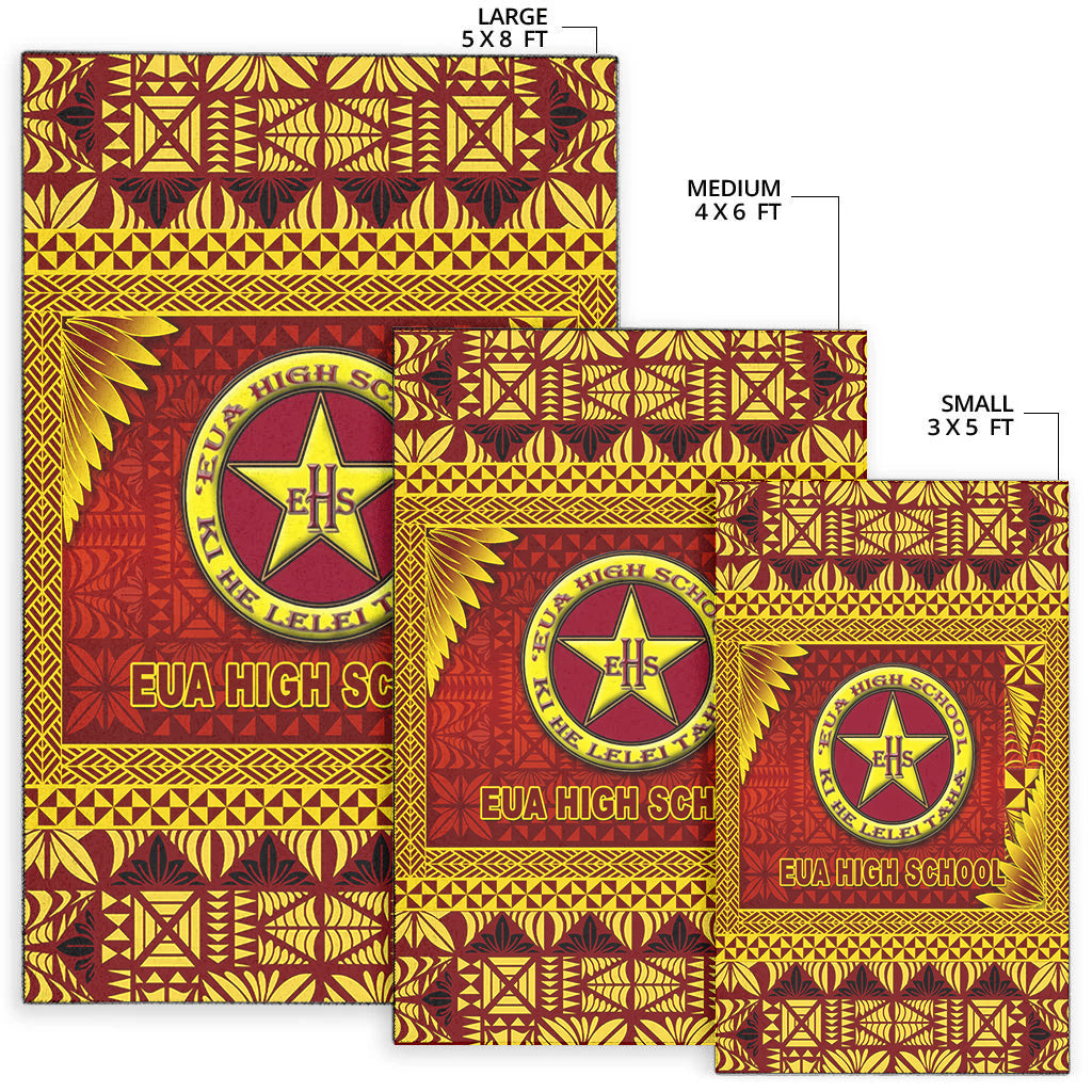 Tonga Eua High School Area Rugs Simplified Version LT8 - Polynesian Pride