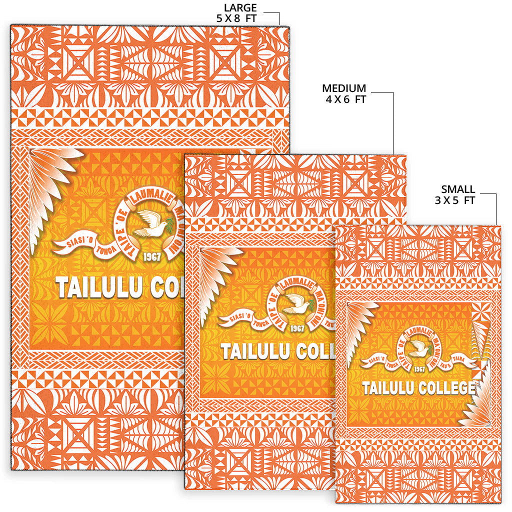 Tonga Tailulu College Area Rugs Simplified Version LT8 - Polynesian Pride