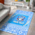 (Custom Personalised) Tonga Apifo'ou College Area Rugs Simplified Version LT8 Blue - Polynesian Pride