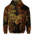 Custom Aries Zodiac Polynesian Hoodie Unique Style Gold LT8 - Polynesian Pride