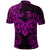 Custom Aries Zodiac Polynesian Polo Shirt Unique Style Pink LT8 - Polynesian Pride