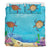 Hawaii Duvet Cover Set - Sea Turtle Underwater Painting 2 - Polynesian Pride